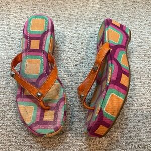 PRADA Vintage Platform Flip Flops